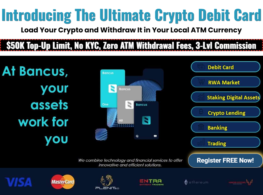 Anonyme Crypto Kreditkarte